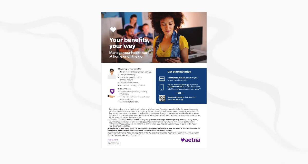 Aetna Health App and site